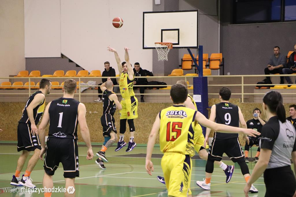 Sokół wygrywa Basket Hills Bielsko-Biała