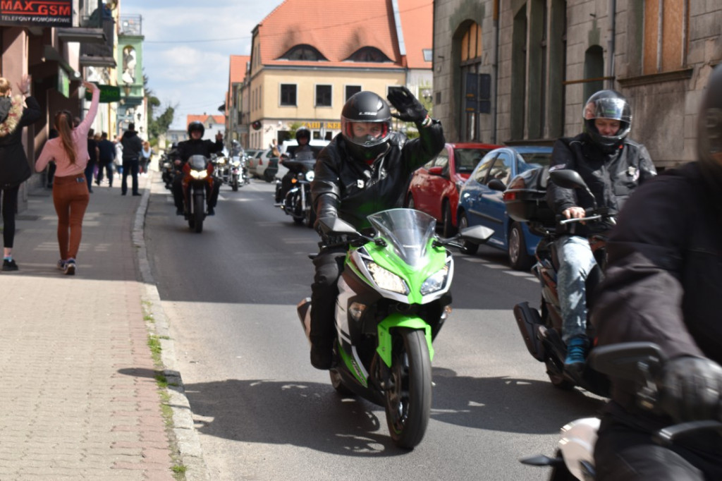 Parada motocyklowa w Międzychodzie