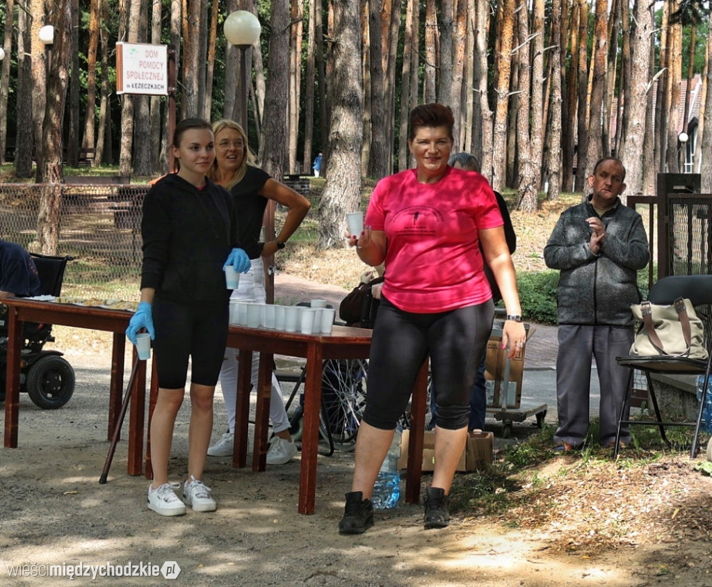 Malownicza trasa biegu w Chrzypsku Wielkim