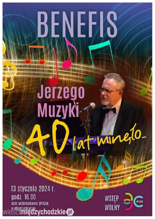 Benefis Jerzego Muzyki - 40 lat minęło