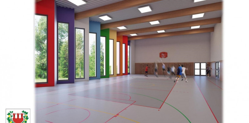 Kiedy powstanie sala gimanstyczna w Łowyniu? 