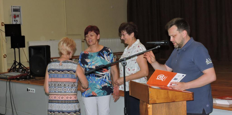 Uroczyste zakończenie projektu/foto:GOK Chrzypsko Wielkie