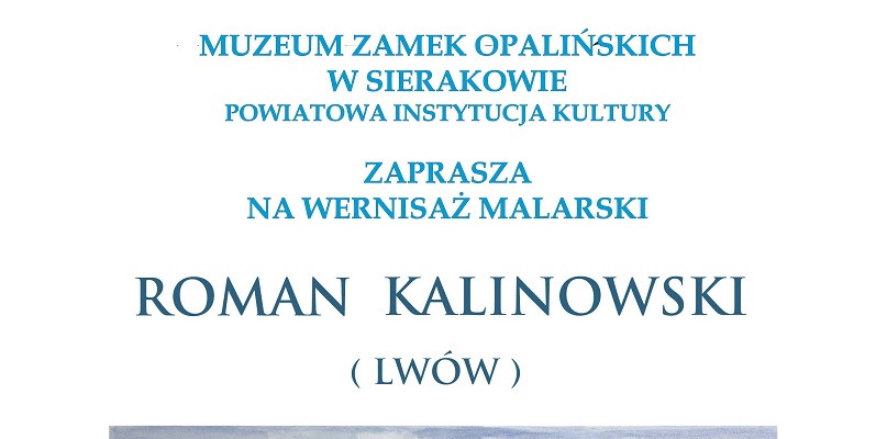 W sobotę 5 października zapraszamy na wernisaż/foto: plakat organizatora