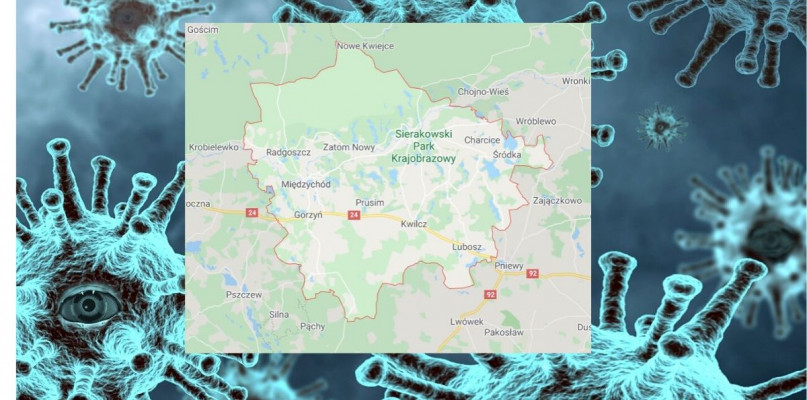 Pojezierze Międzychodzko-Sierakowskie to region zalesiony i być może jest to jeden z czynników obniżających zachorowania