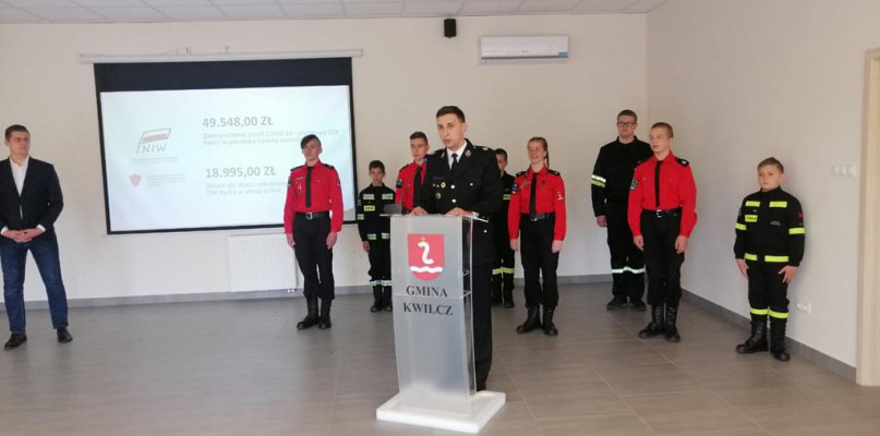 OSP i MDP w Kwilczu otrzymały środki na działalność/foto: Dariusz Wawrzyniak