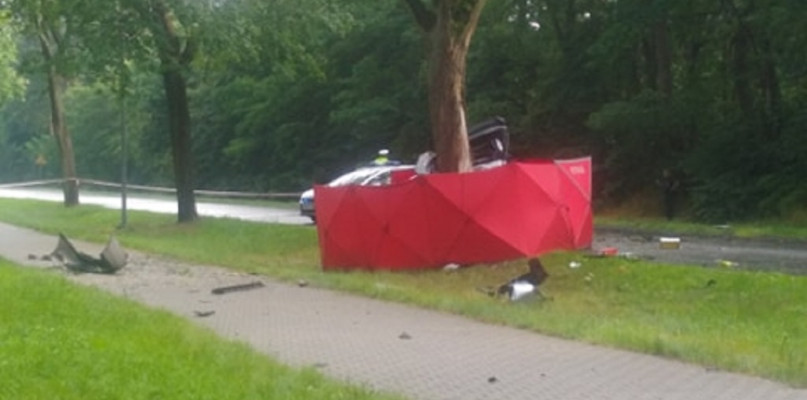 W wyapdku zginęła na miejscu jedna osoba/foto:Jakub Sarbak