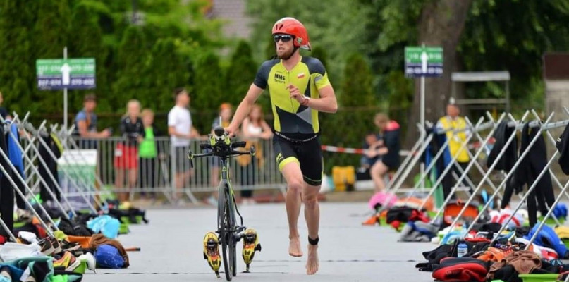 Konrad Imianowski chciał spróbować coś innego i tak został triathlonistą /foto: archiwum Konrad Imianowski