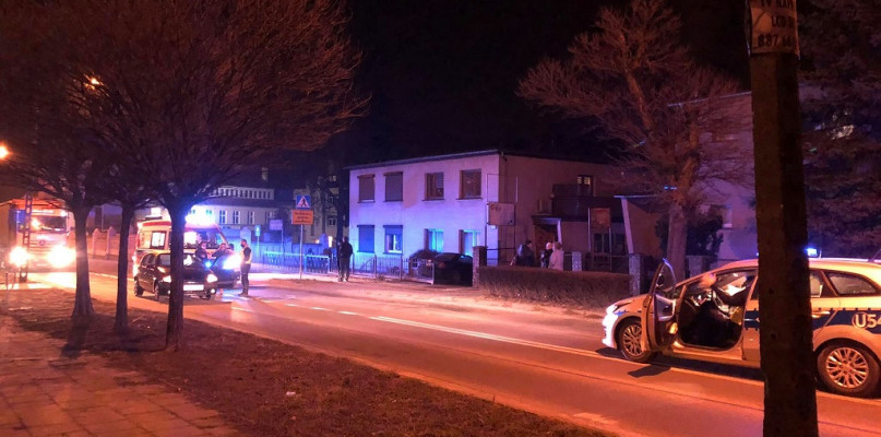 Na ul. Piłsudskiego w Międzychodzie doszło do potrącenia na przejściu dla pieszych/foto: Marcin Handzel