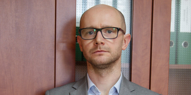 Dyrektor SPZOZ Międzychód Bartosz Grobelny