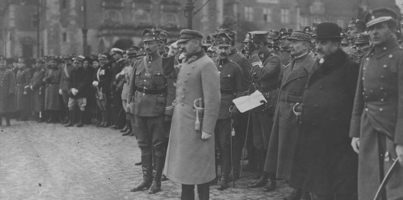 Piłsudski w Poznaniu w 1919 roku/ foto: www.lepszypoznan.pl
