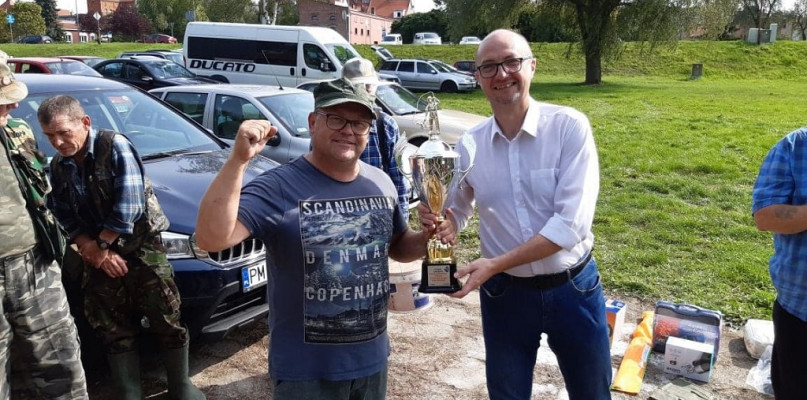 Puchar Przewodniczącego Rady Miejskiej zdobył Mirosław Leszczeński/foto: Mirosław Leszczyński