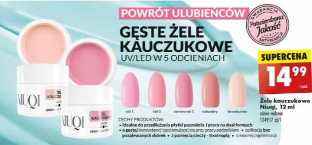 promocja w Biedronce żel 