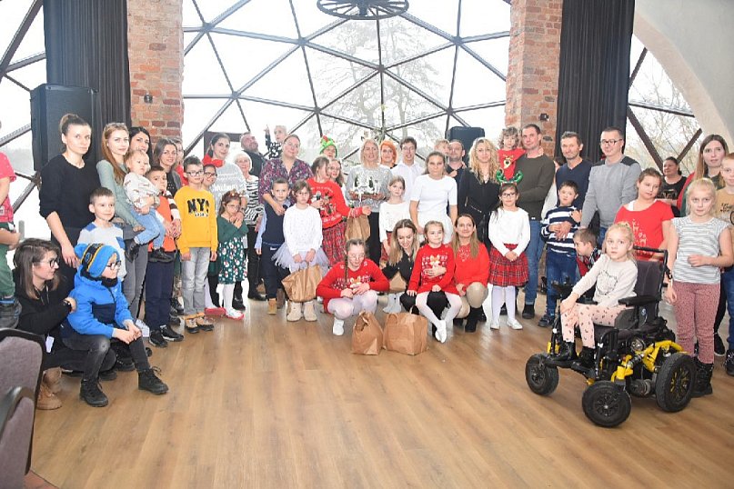 Mikołajki podopiecznych Stowarzyszenia Homini