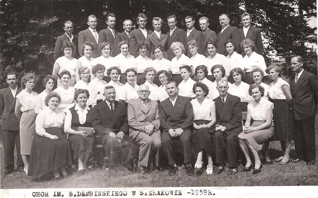 Wśród sierakowskich churzyatów 1959r.
